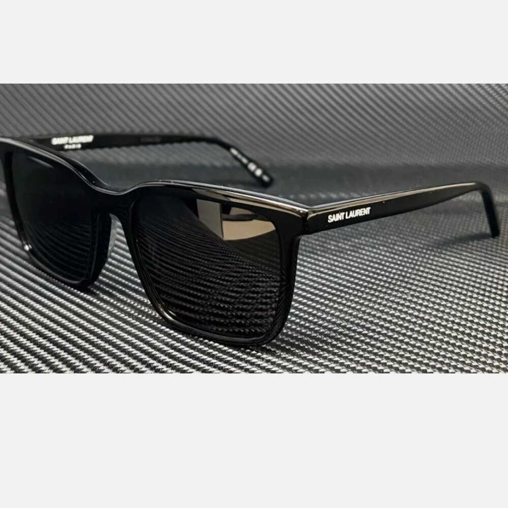 Saint Laurent Black 54mm Men's Sunglasses